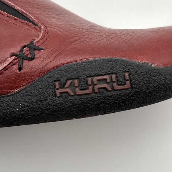 KURU Kivi Slip On Shoes Womens 9 US Comfort Walking Loafers Red Leather 201904E - Picture 10 of 11
